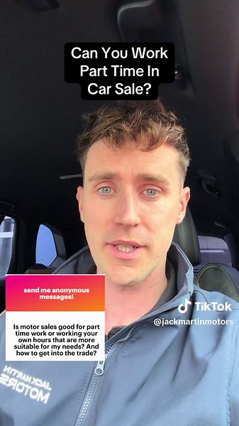 Can You Work Part-Time in Car Sales?