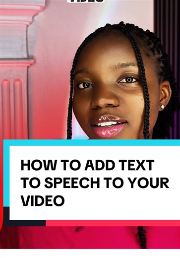 How to add text to speech to your video #capcuttutorial #texttospeech #voiceeffect #jesizobaa #tiktokbeginner