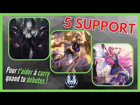5 CHAMPIONS POUR DÉBUTANT EN SUPPORT AFIN DE POUVOIR CARRY EN RANKED | LOL guide supp fr saison 11
