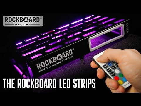 The RockBoard LED Strips | Customize Your Pedal Board With RGB Awesomeness! | Demo and Installation