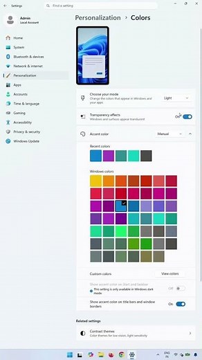 Enable or Disable Dark Mode in Windows 11 / Windows 10 (Step-by-Step) #windows11