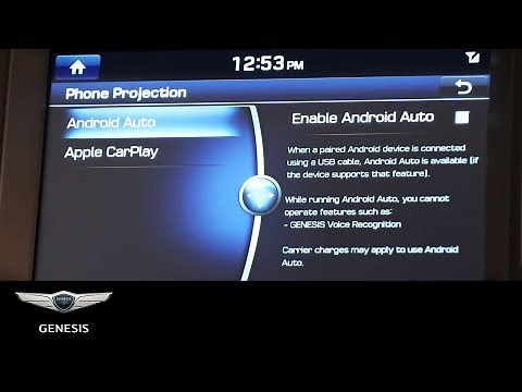 Apple CarPlay® and Android Auto™ | Genesis G80 | How-To | Genesis USA