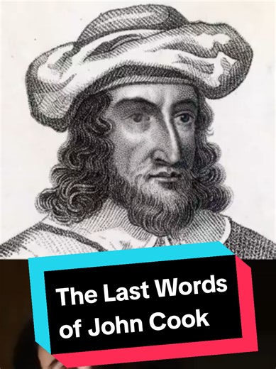 The last words of John Cook, Regicide. This was filmed during a dramatic retelling of the trials of the Regicides, who tried and executed King Charles I in 1649, by The Cromwell Museum at Huntingdon Town Hall in February 2026. John Cook had been the chief prosecutor at the King’s trial and was hung, drawn, and quartered in 1660 after being found guilty of treason. Cook was arguably one of the greatest legal minds in British history – he helped establish the right to silence, was responsible for 
