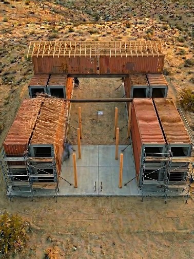 From Shipping Containers to a Luxury Home | Real Construction Timelapse 🏗️🏡 #containerhome #constructiontimelapse #realconstruction #modernhouse #buildingprocess