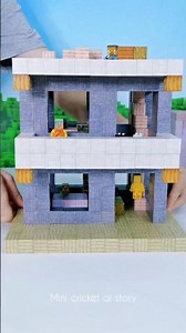 “Mini Minecraft House — Tiny Blocks, Big Magic!”