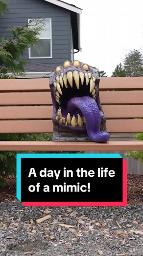 A mimic living their best life. #dndtiktok #dnd #mimic