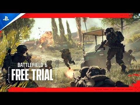 PlayStation Battlefield 6 - Free Trial Trailer | PS5 Games