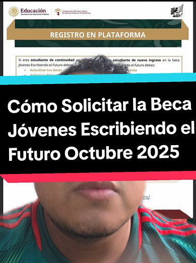 Cómo Solicitar la Beca Jóvenes Escribiendo el Futuro