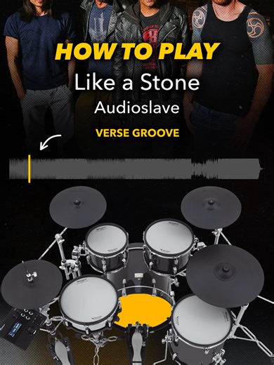 Learn Drums: Play 'Like a Stone' by Audioslave Tutorial