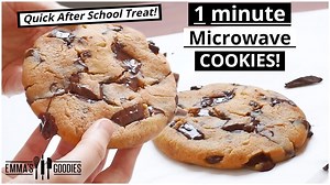 25K views · 300 reactions | The EASIEST 1 Min Microwave Chocolate Chip Cookies!  #cooking #recipe #cookies | Emma's Goodies | Facebook