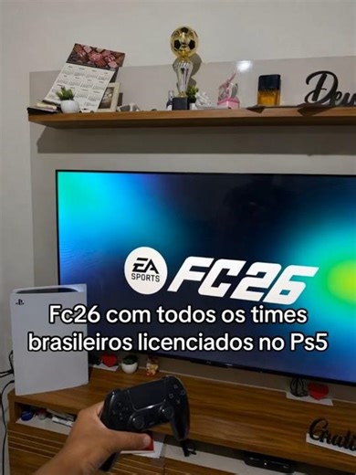FC26 PATCH BRASILEIRÃO ATUALIZAÇÃO #eafc26 #fifa #fc26