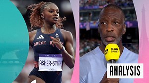 Paris 2024 Olympics video: Michael Johnson, Jessica Ennis-Hill & Denise Lewis on Dina Asher-Smith 100m exit