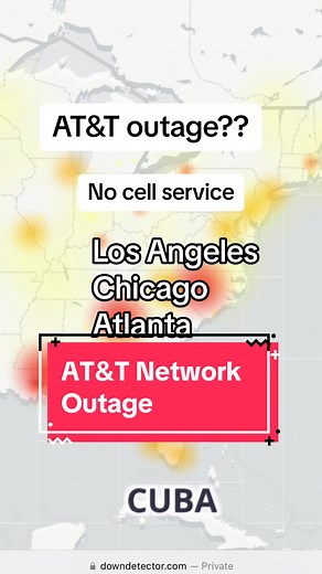 Massive AT&T Network Outage: No Cell Service in Major US Cities