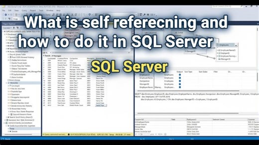 How to use self-referencing in SQL Server | Adil Jawad posted on the topic | LinkedIn