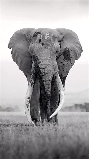 Majestic African elephant. Biggest species of elephant in the world. #african #savanna #wildlife