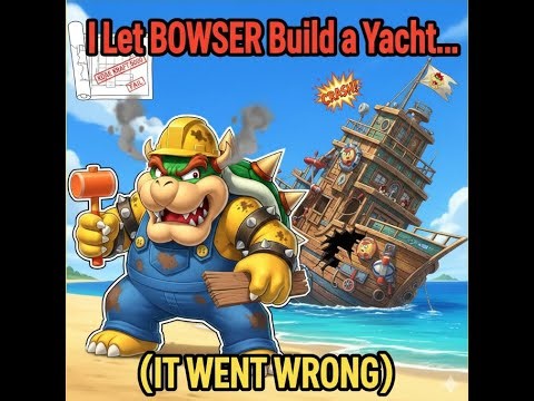 Bowser Builds A boat