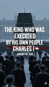 The King Who Was Executed by His Own People #EnglishCivilWar #BritishHistory #truestory