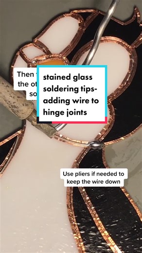 Soldering Tips for Stained Glass Work