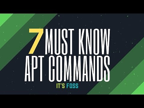 7 Apt Commands Every Ubuntu Linux User Should Know