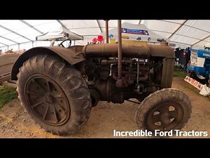 1941 Fordson Model N 4.4 Litre 4-Cyl Petrol TVO Tractor (26 HP) The Newark Vintage Tractor Show 2025