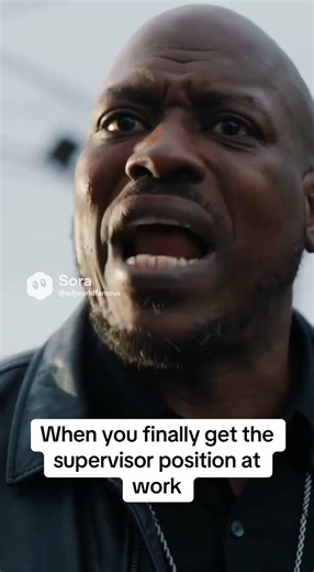 When you finally get the supervisor position at work #worldfamousadj
