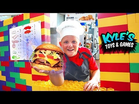 Secret Giant Lego DRIVE THRU Restaurant!