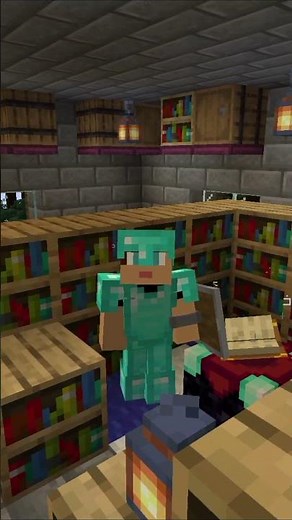 This Is Our Enchanting Room in Minecraft