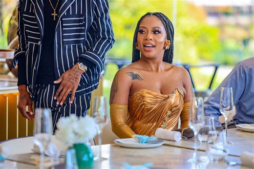 WATCH: Kelly Khumalo performs live on stage with a bodyguard following closely | The Citizen