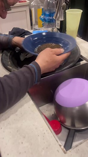 24K views · 552 reactions | When it’s -10 you crank some tunes, set up panning stations inside and find whatever leftover booze you have left to get through it 藍. #gold #cleaning #cold #panning #yukon #nuggets #dirty | Yukon Ali | Facebook