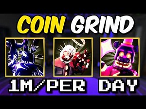 THE 2 BEST METHODS FOR GRINDING COINS In Five Nights TD 2.. (1M PER DAY)