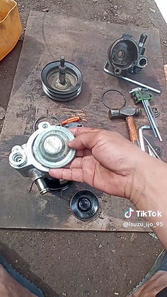pompa power stering jebol bolo. pie ki solusinya
