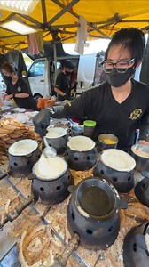 1.2M views · 10K reactions | Famous Thin Corn Pancake In Kuala Lumpur - Malaysian Street Food  Business name Apom Balik Address Setia Alam Night Market, Kuala Lumpur  Price Rm 2.80/$ 0.65 USD #streetfood #malaysia #viral | Street Food Journey | Facebook