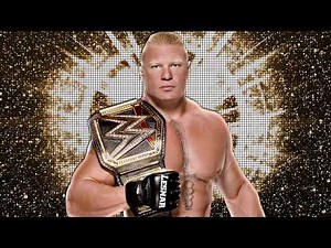 WWE Brock Lesnar Theme Song "Next Big Thing" (V2) - (High Pitched)