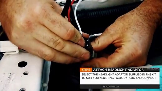 Dual Connector Plug & Play SMART Harness™ High Beam Driving Light Wiring