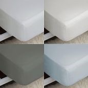 Dyed Polycotton Fitted Sheets