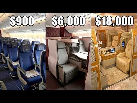 Economy vs Business vs First Class — What Are You Really Paying For?
