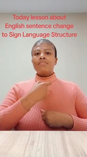 BEGINNER SOUTH AFRICAN SIGN LANGUAGE//SASL//SENTENCE//SIGN LANGUAGE STRUCTURE
