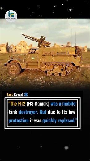 ​💥 WWII's Speedy Tank Hunter: The H12/H3 Gamak Halftrack Destroyer