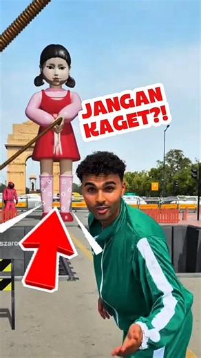 Squid game in the real world 😱 #shortvideo #trending