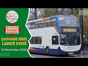 Enviro400 19001 Launch – First Museum Runs at MoTGM (4K)