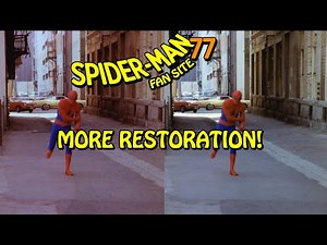 Pilot Episode Restoration Continues! | Spider-man 1977