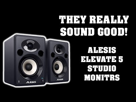 Alesis Elevate 5 Studio Monitors Review || Studio Talks