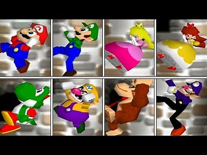 Mario Party 3 All Game Over Animations