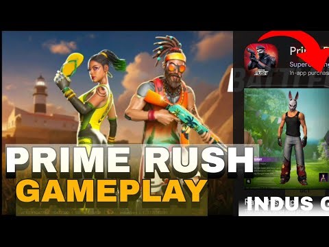 😊 Prime Rush game 🎯🎮 | Indus Battle Royale | Gameplay | First Match Win | New Map | #indiagames