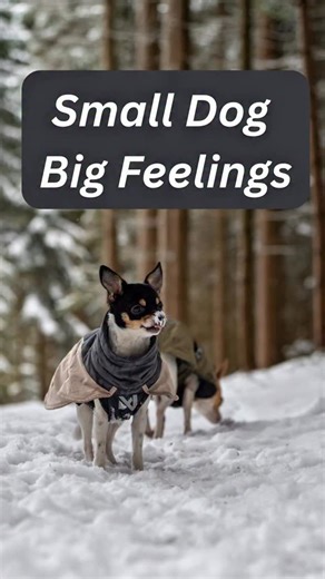 Katharina Braun on Instagram: "Many people call it “small dog syndrome,” but there’s actually so much more behind it, and it’s not something you can just brush off. I have four Chihuahuas, and only one out of four struggles with barking at every little thing. The other three don’t … which already shows that breed alone isn’t the deciding factor. Instead, there are three key things to consider: 1. Size A study examined how brain size relates to cognition across dog breeds. Dogs with larger brains