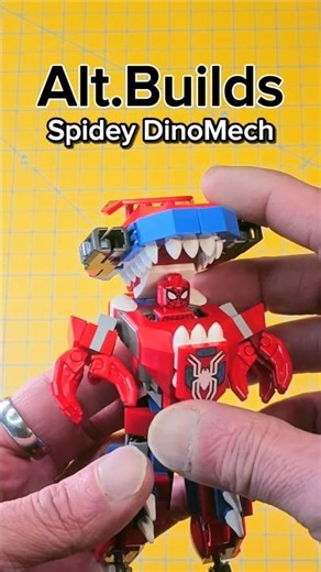 I built a LEGO Spider-Man DinoMech