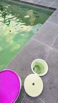 Der Bruder musste alles machen 😳💪 #poolcleaning #poolexperte #poolreinigung #pooltransformation