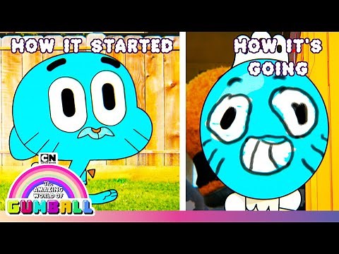 Every Episode Beginning vs. Ending of Season 1 | Gumball | Cartoon Network