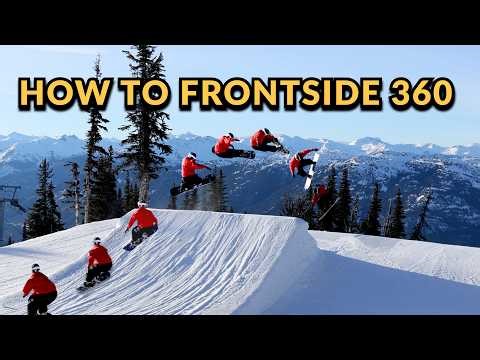 Frontside 360s Made EASY (Step-by-Step Progression)