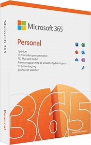 Microsoft 365 Personal - 1 år / 1 person